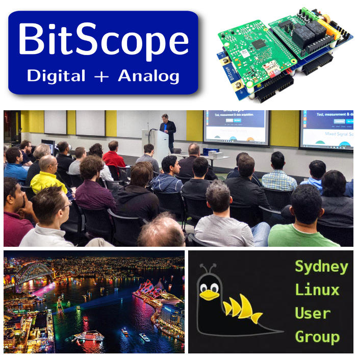 Cluster Computing with BitScope Blade and Raspberry Pi Talk at SLUG Sydney.